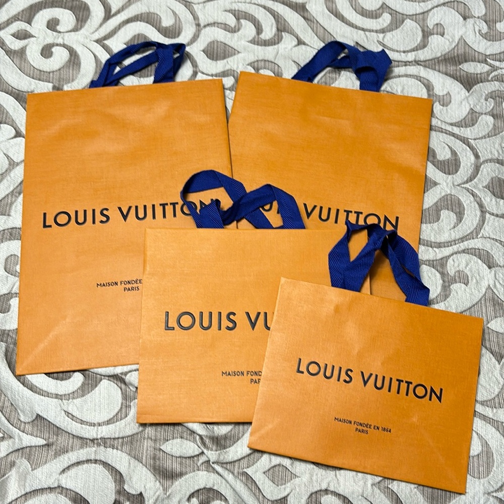 AUTHENTIC Louis Vuitton Shopping Bags